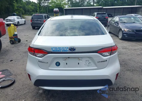 2022 Toyota Corolla Hybrid Le из США, поврежденный, VIN JTDEAMDE8N3010037